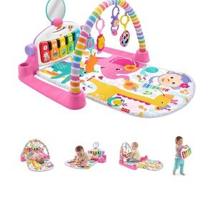 Fisher-Price Pink and Multicolor Baby Gym